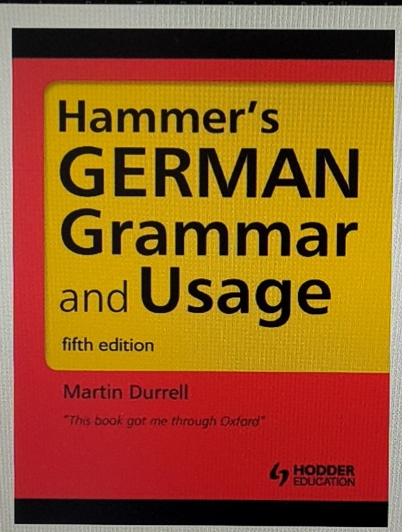 Hammer's German Grammar and Usage